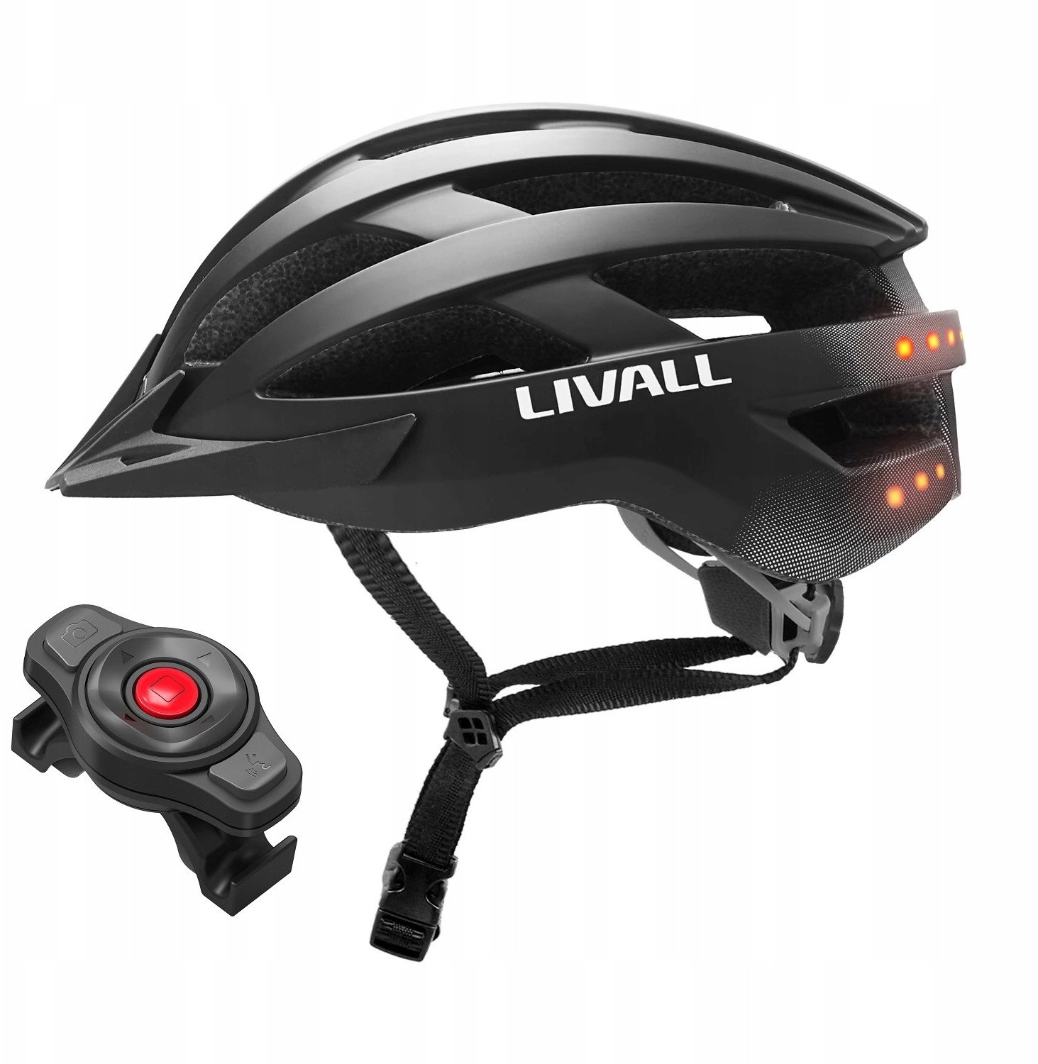 Bluetooth MTB bicycle helmet 58-62cm LED/SOS/Intercom