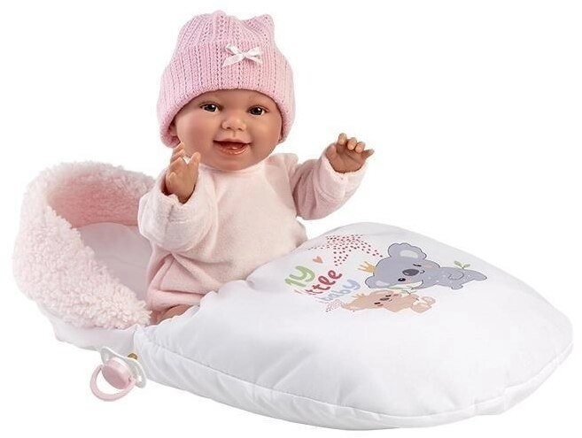 Llorens Doll 63806 38 cm laughing