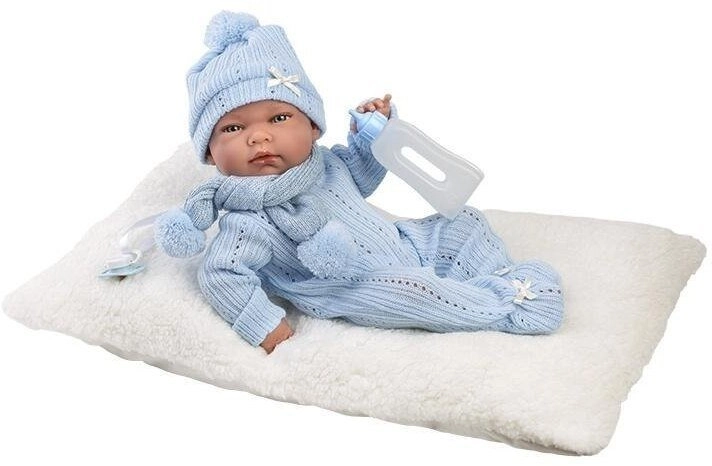 Llorens 73823 Nico vinyl doll with