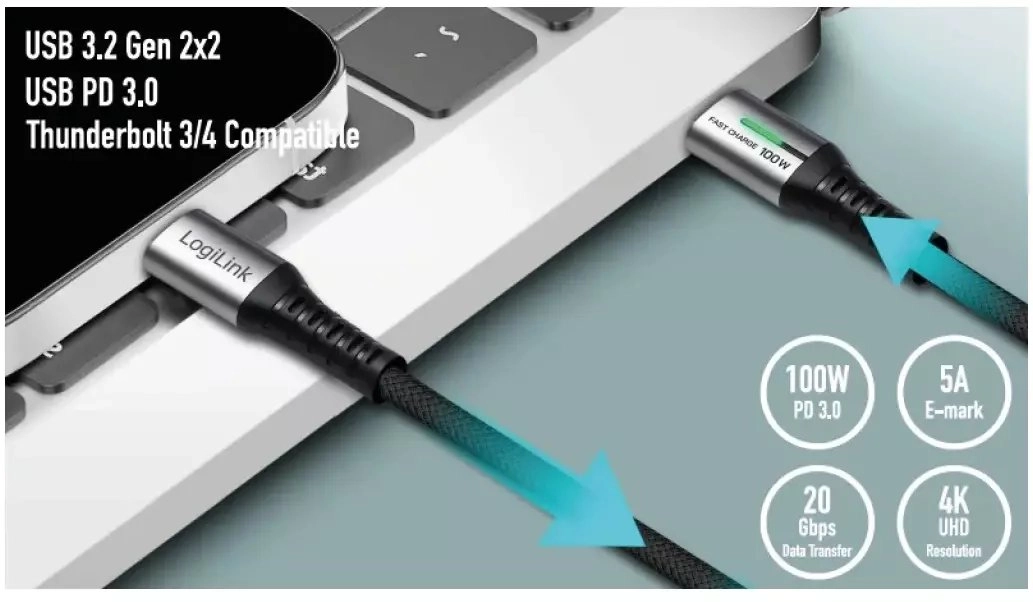 Logilink USB 3.2 Gen2x2 Type-C
