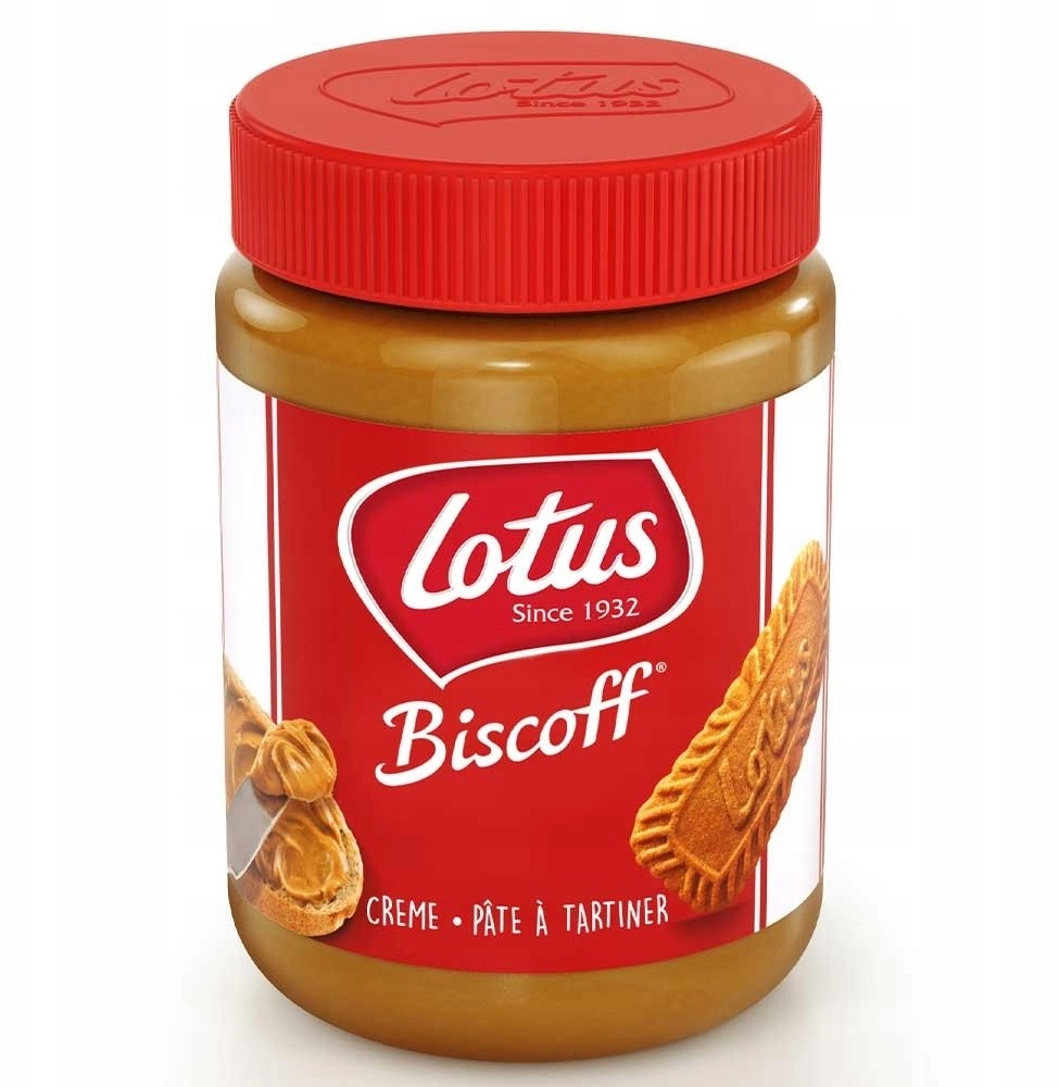 Kremas LOTUS BISCOFF karamelizuotų sausainių 400g
