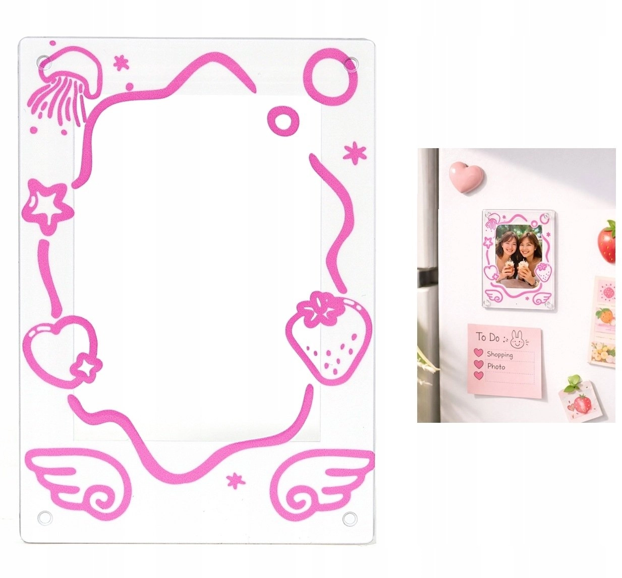 LoveInstant Frame For Fridge Magnet Photos