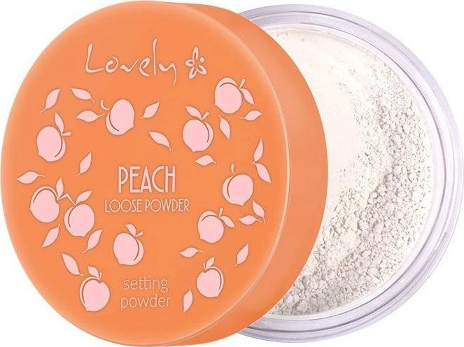 Lovely Lovely Peach Loose Powder  transparent