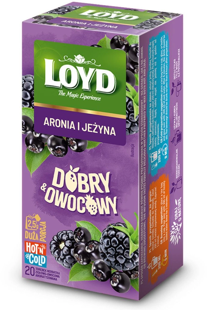 LOYD Hot and cold chokeberry blackberry