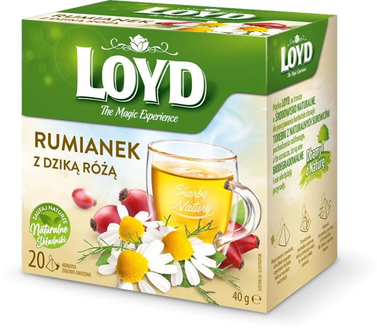 Loyd herbal-fruit tea Chamomile with wild