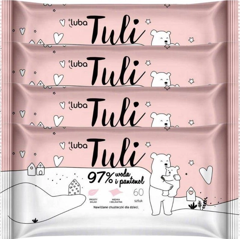 LUBA_Tuli wet wipes for children 97%