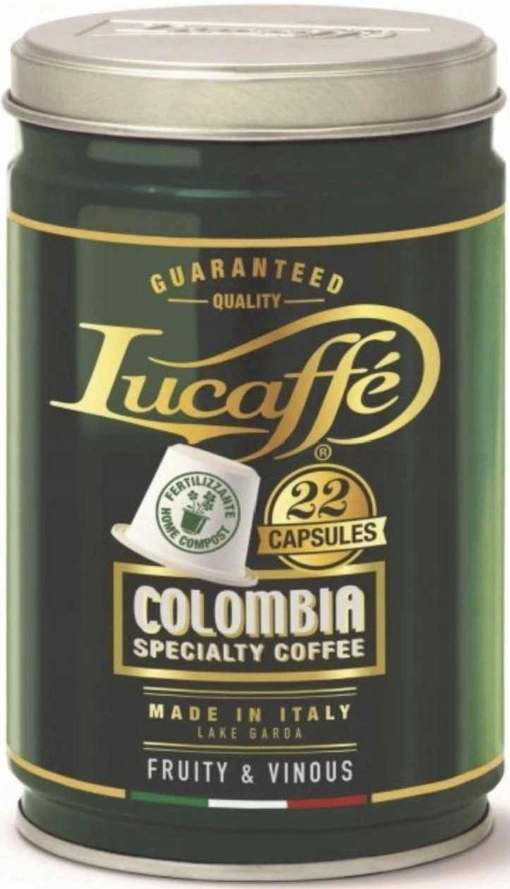 Lucaffe Colombia Specialty Coffee capsules for