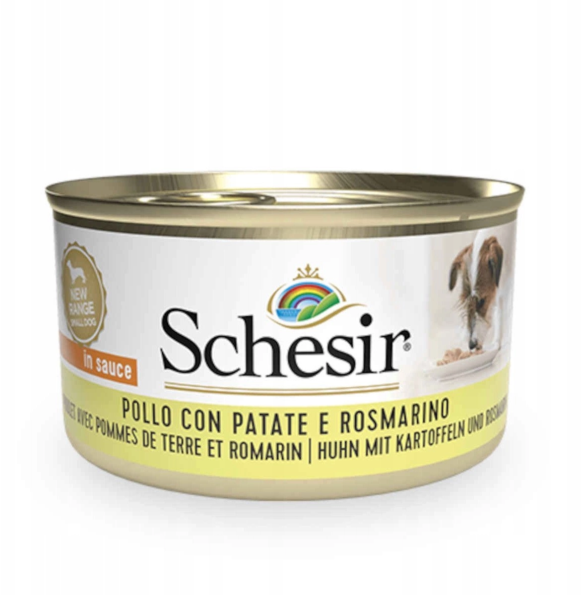 Wet food for dogs chicken with