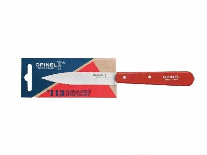 Opinel Nóż Serrated Red 113 003119