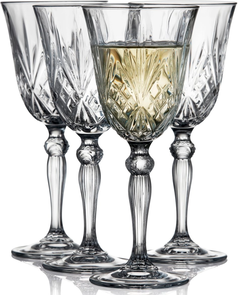 Lyngby Glas - Crystal Melodia White