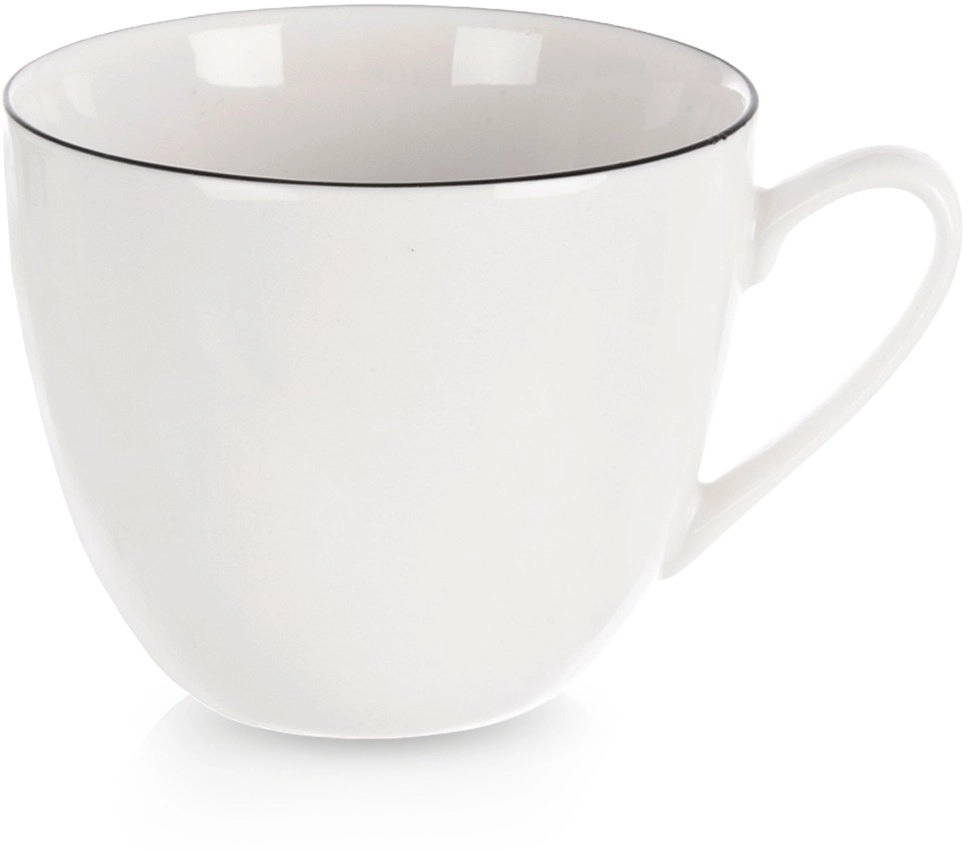 Lumarko Filiżanka porcelanowa biała DECORA 200