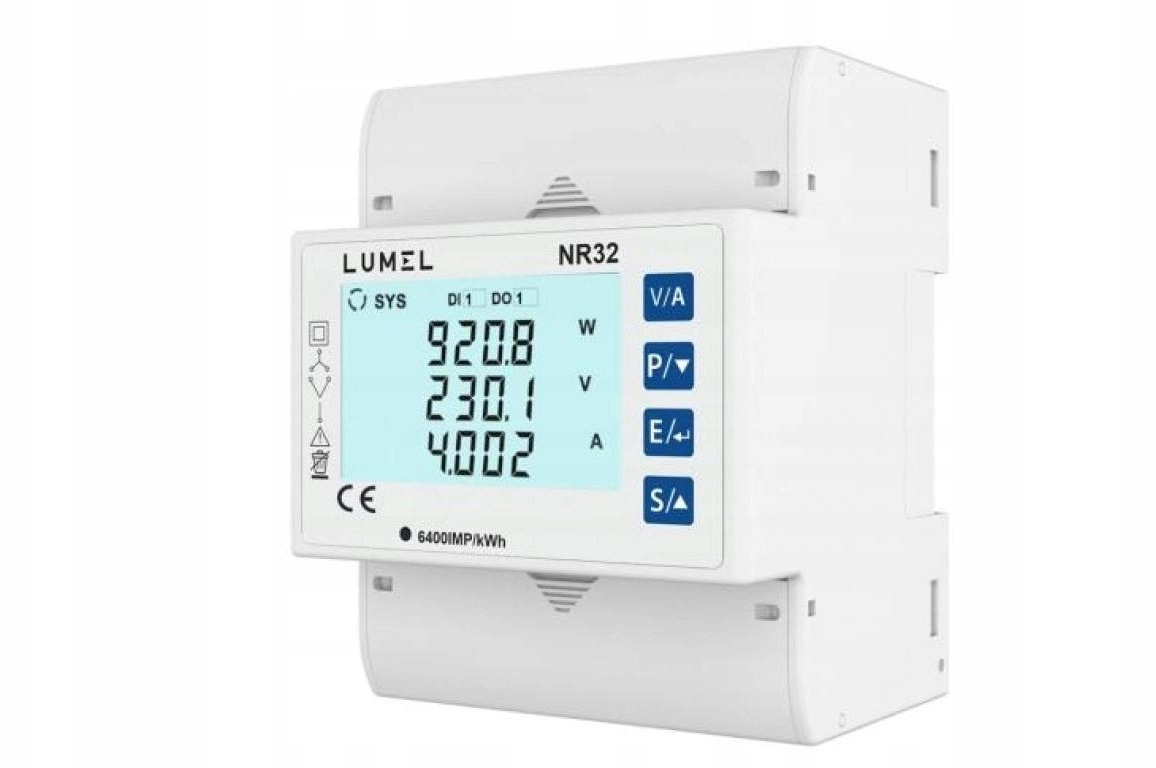 NR32 3-phase network parameter meter intended