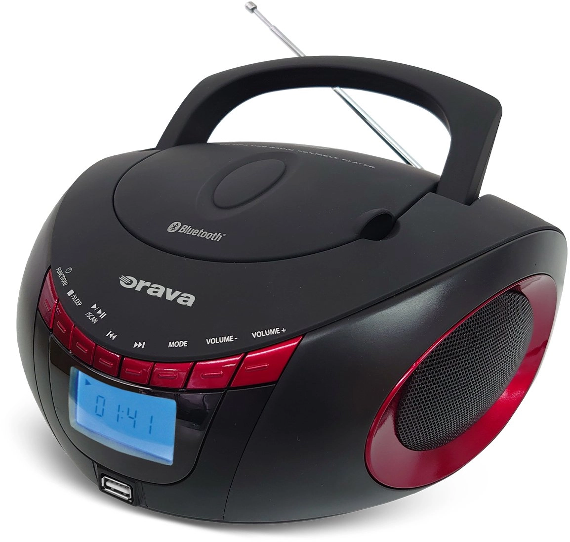 Radioodtwarzacz Luvianta Orava RCD-813 R Přenosný
