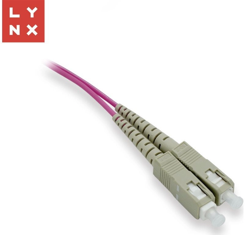 LYNX duplex patch cable MM  OM4