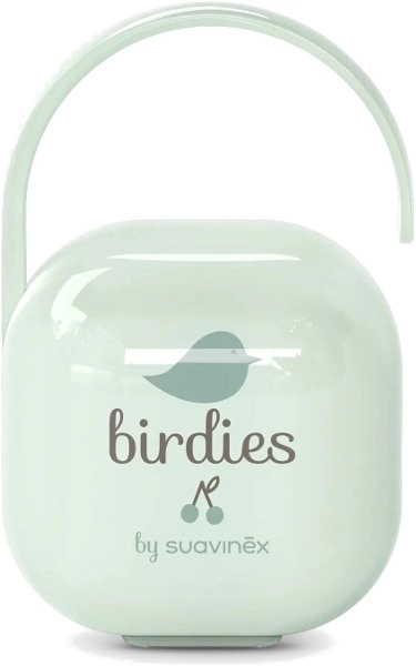 SUAVINEX - 309135-GREEN BIRDIES pacifier case