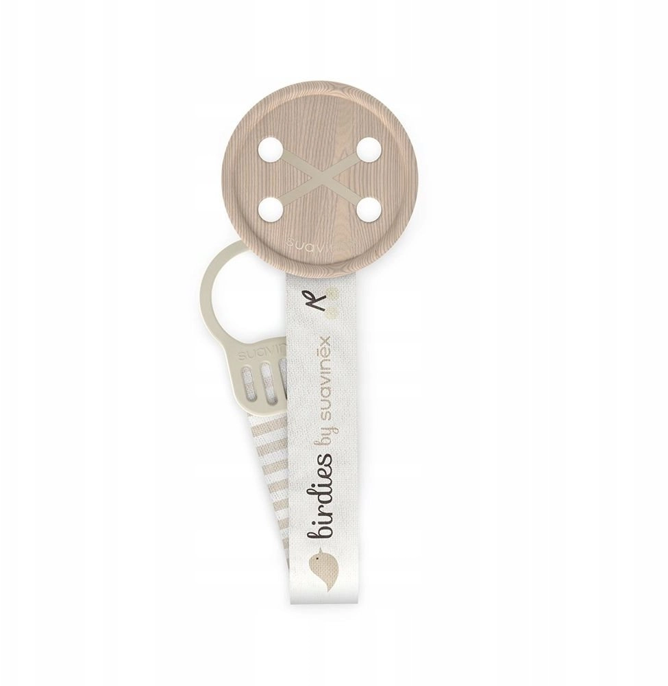 SUAVINEX - 309121-pacifier clip with ribbon