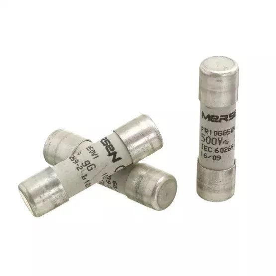 Cylindrical fuse insert 10x38mm 500VAC gG