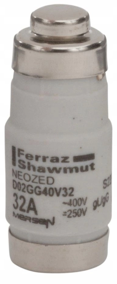 Fuse insert D02 gG 400VAC /250VDC