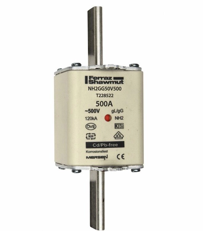 Fuse insert NH 2 500A 500VAC
