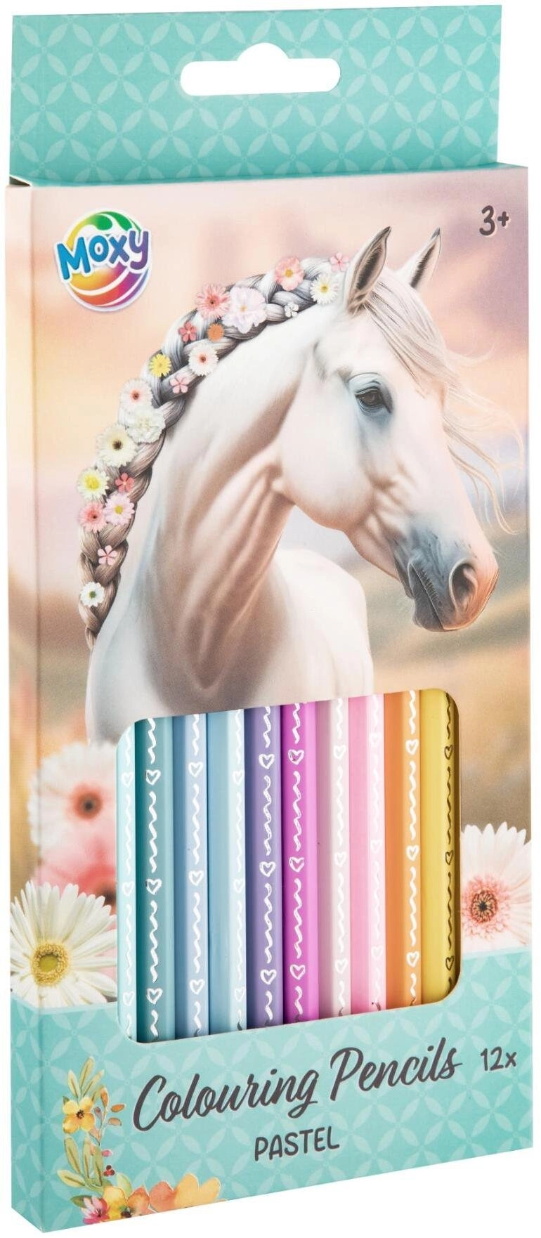 CCG horse pastel crayons 12 pcs