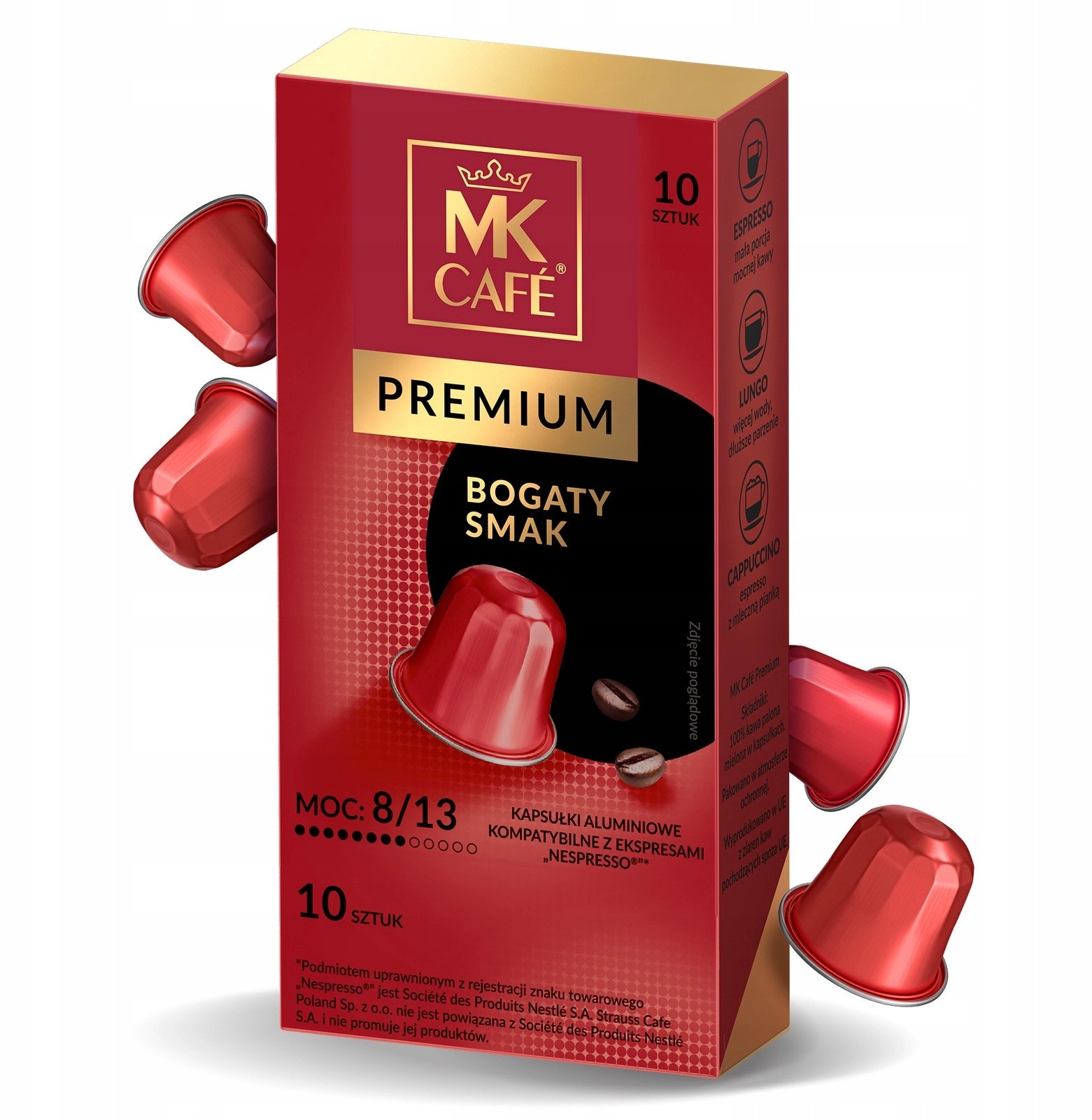 MK Cafe Premium capsules up to