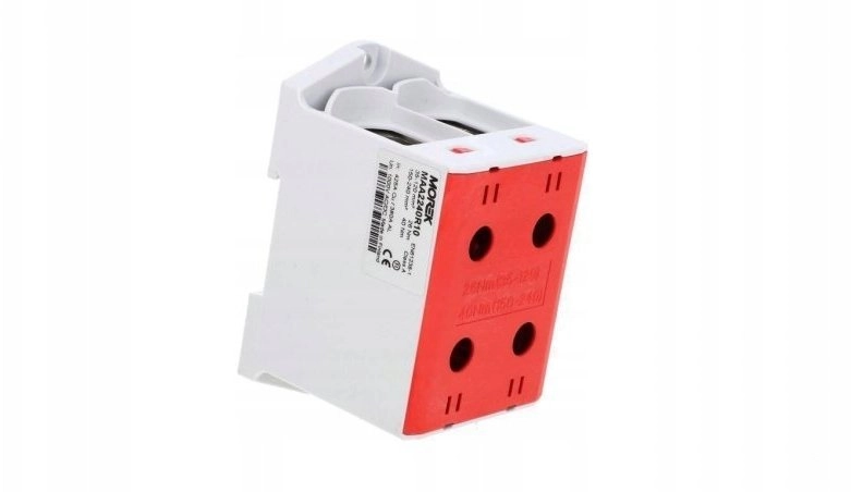 OTL240-2 connector  red color 2xAl/Cu 35-240mm2