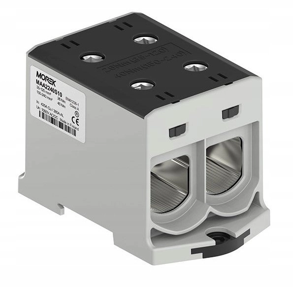 MOREK Connector OTL240-2 black 2xAl/Cu 35-240mm2