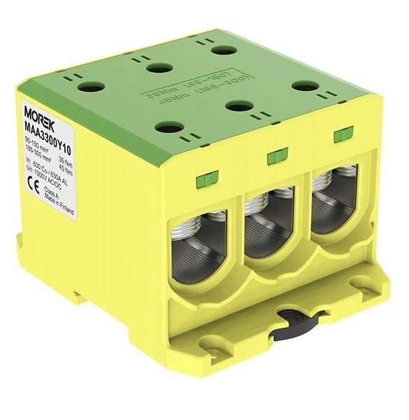 OTL300-3 connector yellow-green 3xAl/Cu 95-300mm2 1000V