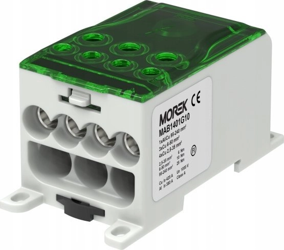 MOREK Distribution block OJL400A green in: