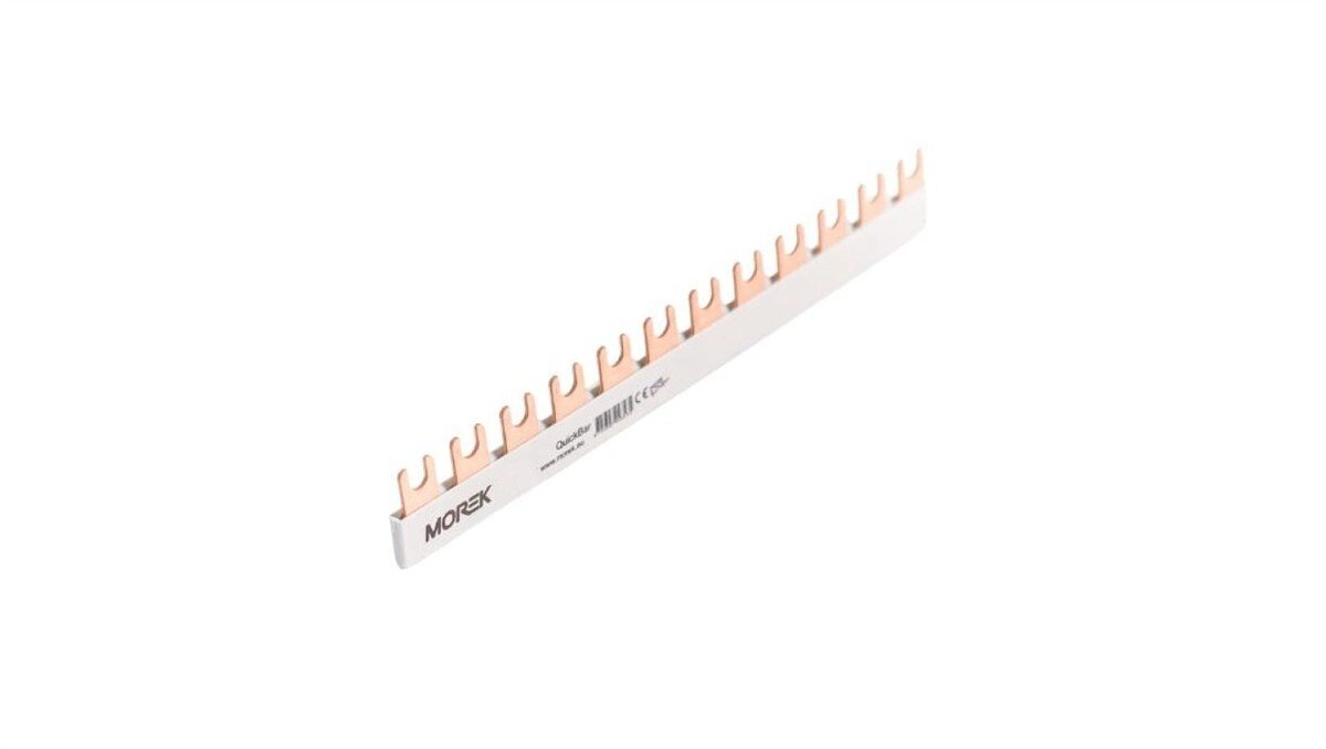 MOREK Szyna łączeniowa widełkowa QuickBar 4-polowa