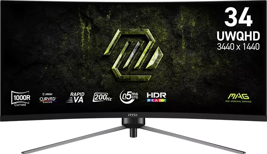 MSI MAG 345CQRF E20 computer monitor