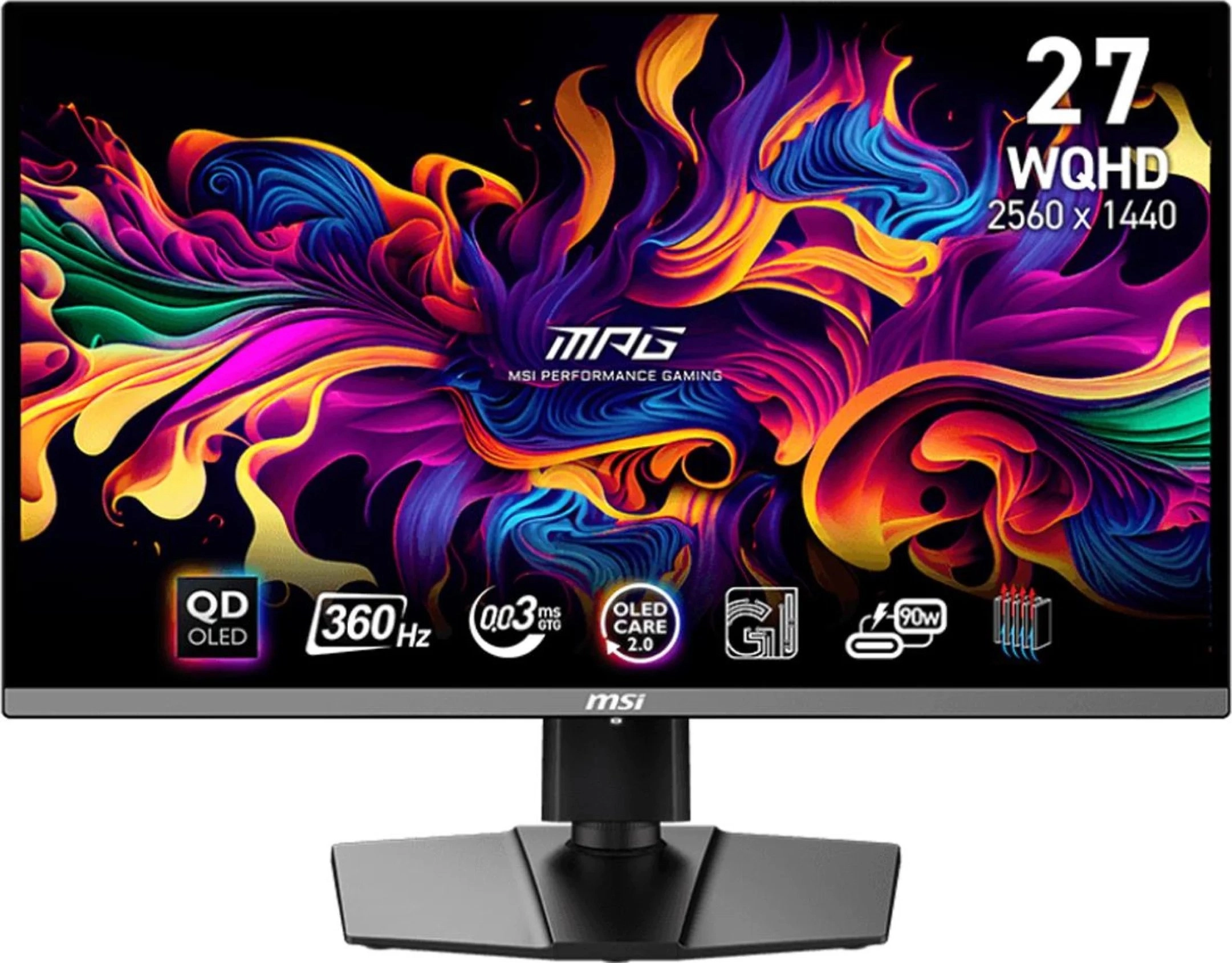 MSI MPG 271QRXDE QD-OLED computer monitor