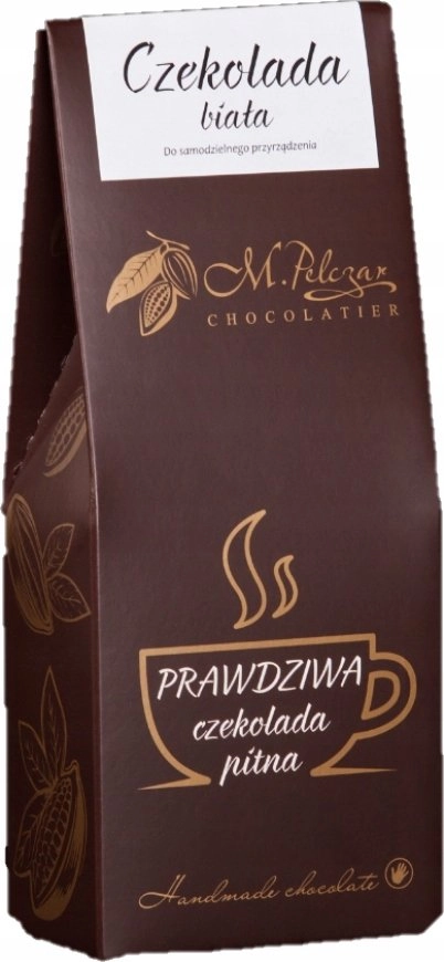 M.Pelczar Chocolatier Real white drinking