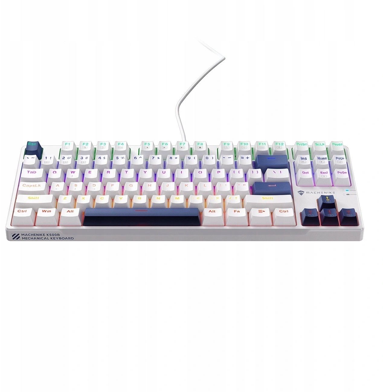 Machenike K500B-B87 wired mechanical backlit Red