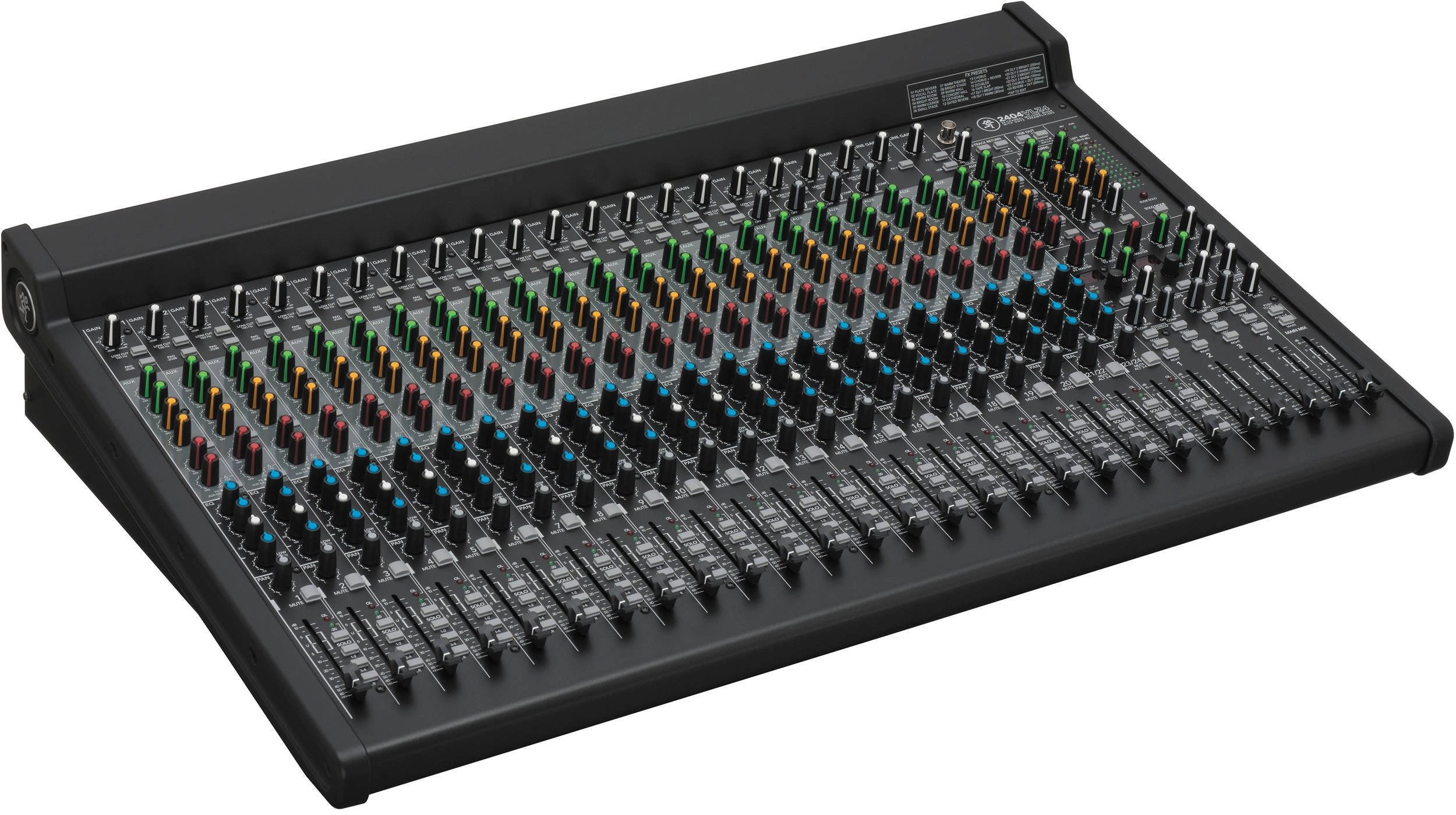 Mackie 2404VLZ4 audio mixer 24 channels