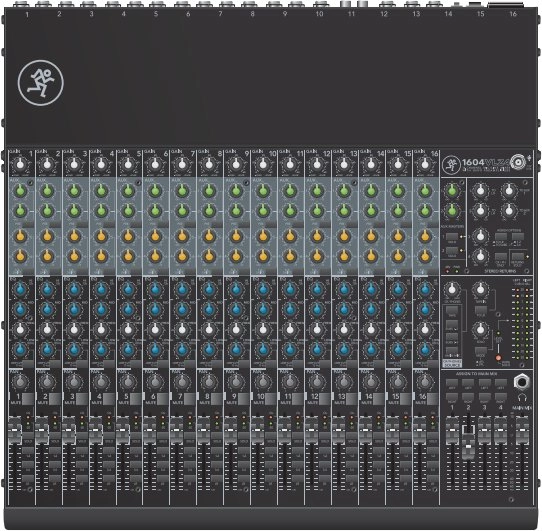Mackie 1604VLZ4 audio mixer 16 channels