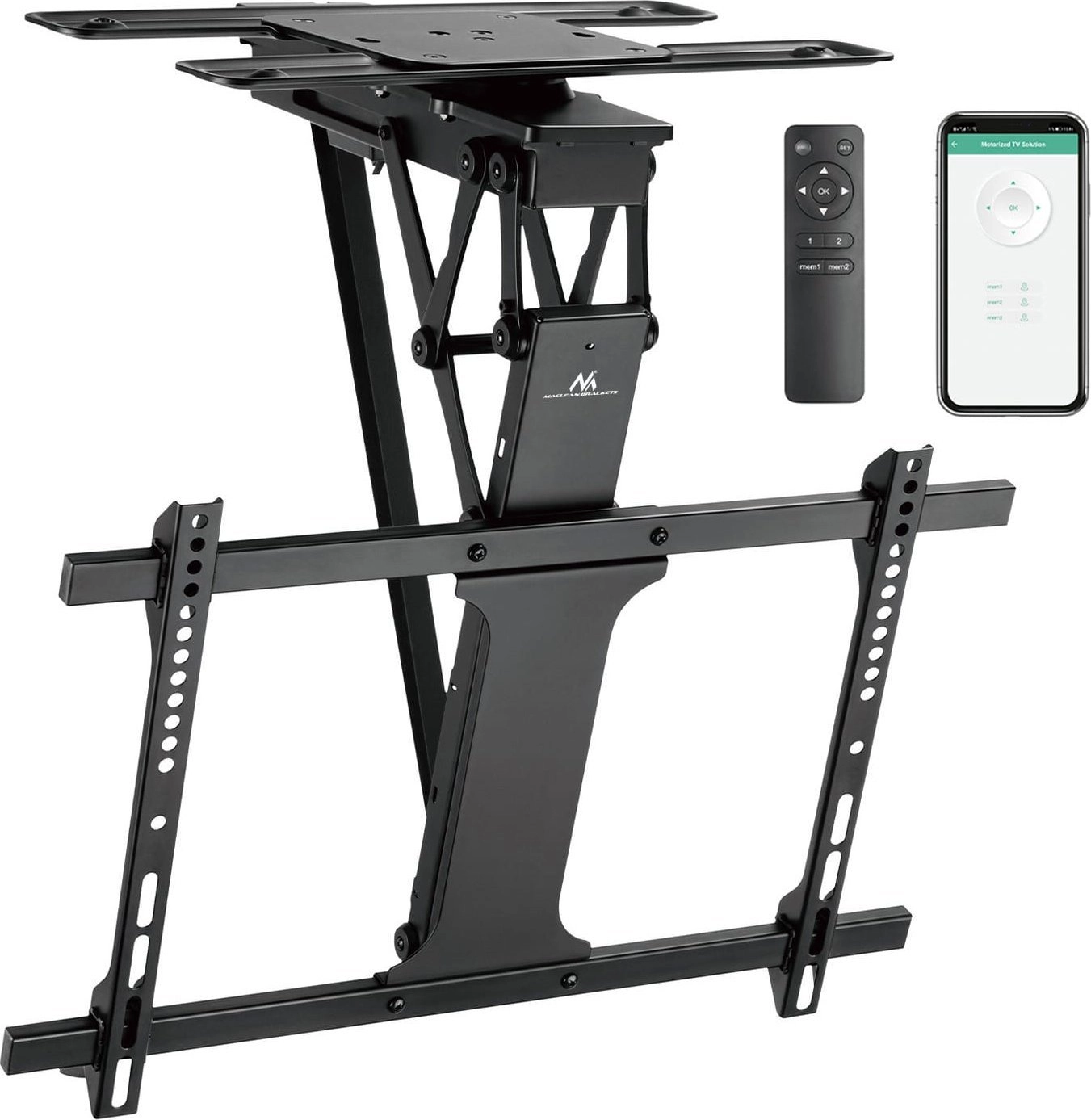 Maclean electric ceiling TV mount TUYA