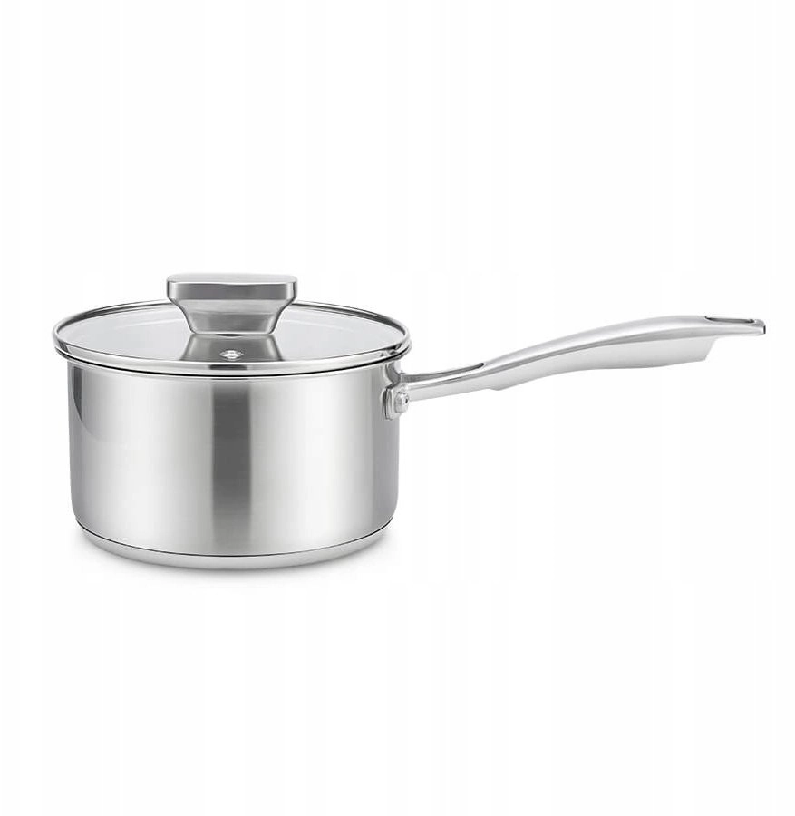 Maestro Steel saucepan with lid for