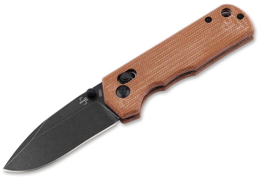 Böker Plus Rockstub Brown Micarta 2