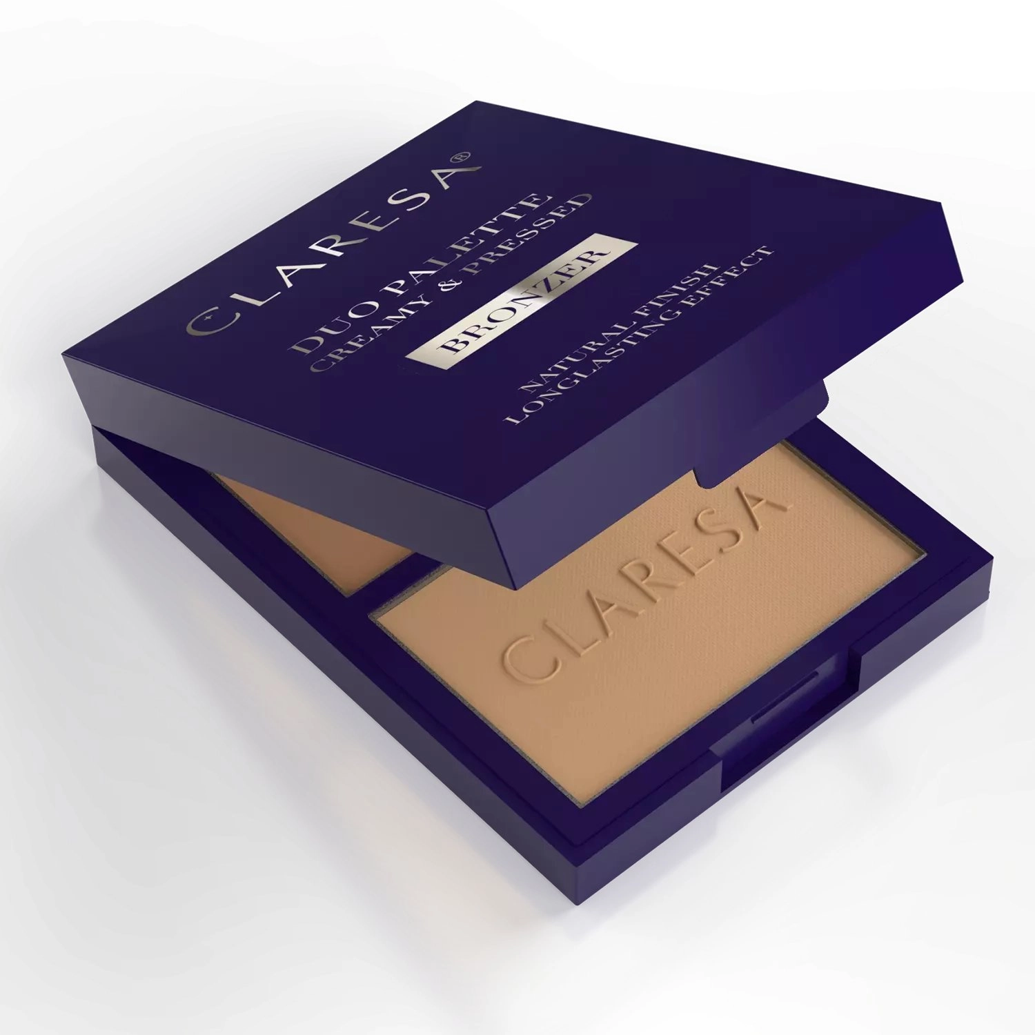CLARESA_Duo Palette Creamy amp Pressed bronzer