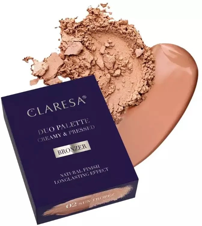 Makeup Revolution CLARESA_Duo Palette Creamy Pressed
