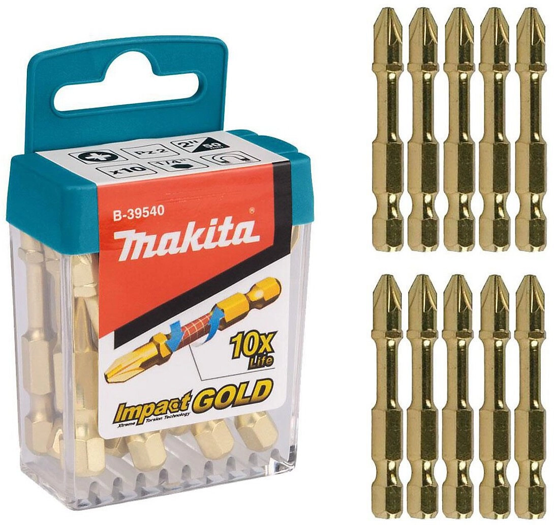 Makita Torsion tip PZ2 50mm 10pcs