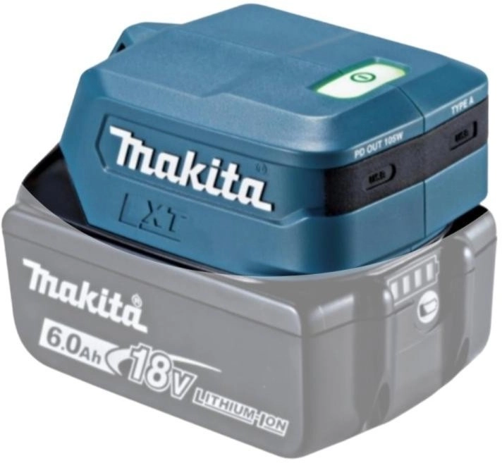 Makita ADP15 18V Akku-USB-Adapter ADP15 0197050020109