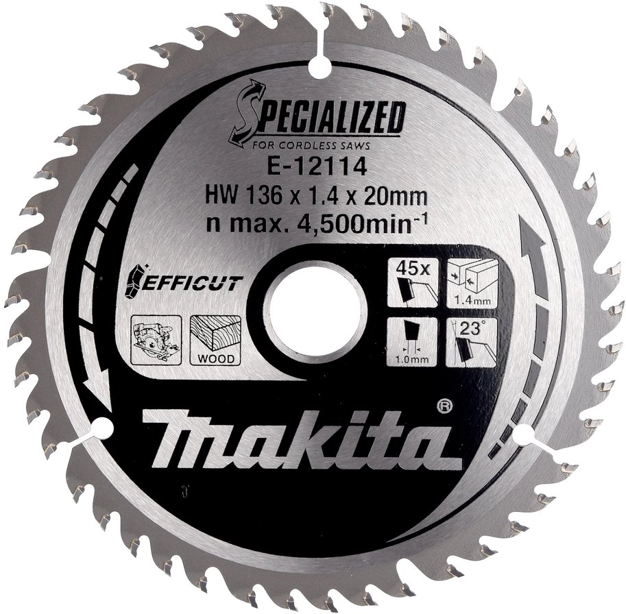 Makita circular saw blade EFFICUT E-12136