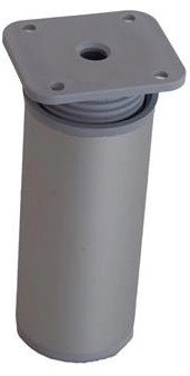 LEG ADJUSTABLE D40H100(120) GREY 15165931 WB02