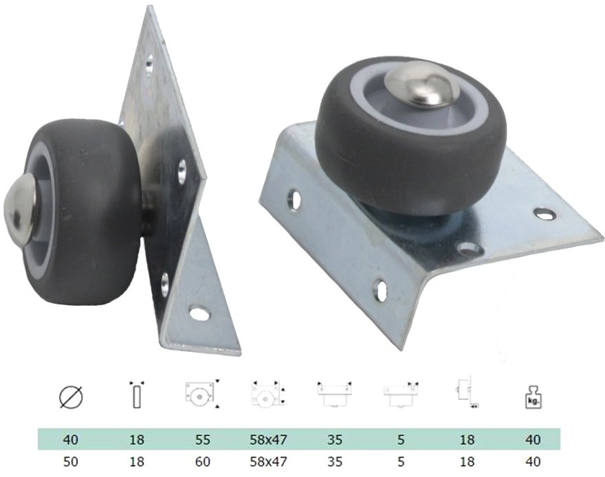 FURNITURE CASTER 31/NG. 40 15173029 31/NG