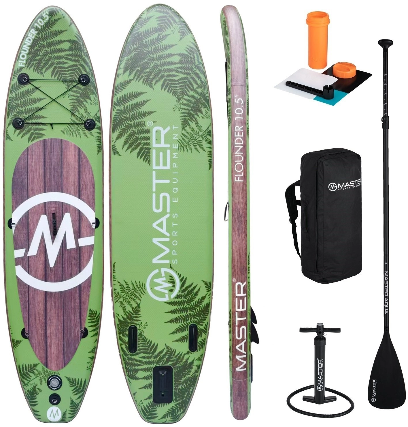 Master Deska Paddleboard SUP Aqua Flounder