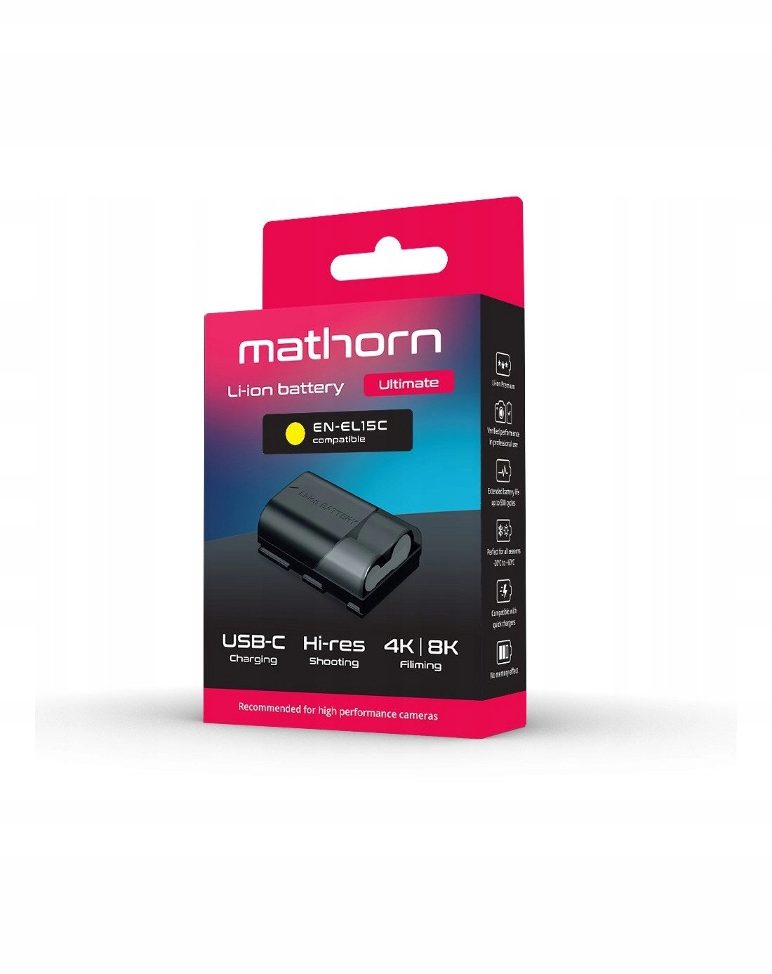 Bateria Mathorn MB-214 Ultimate 2600mAh USB-C