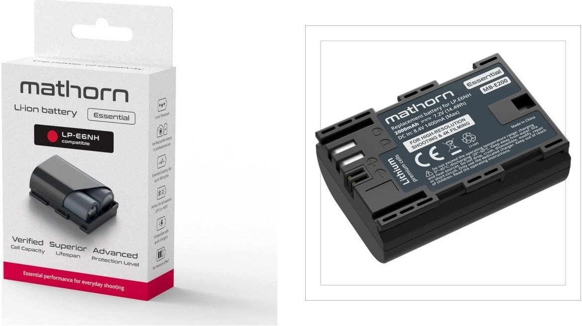 Akumulator Mathorn Bateria Mathorn MB-E200 Essential