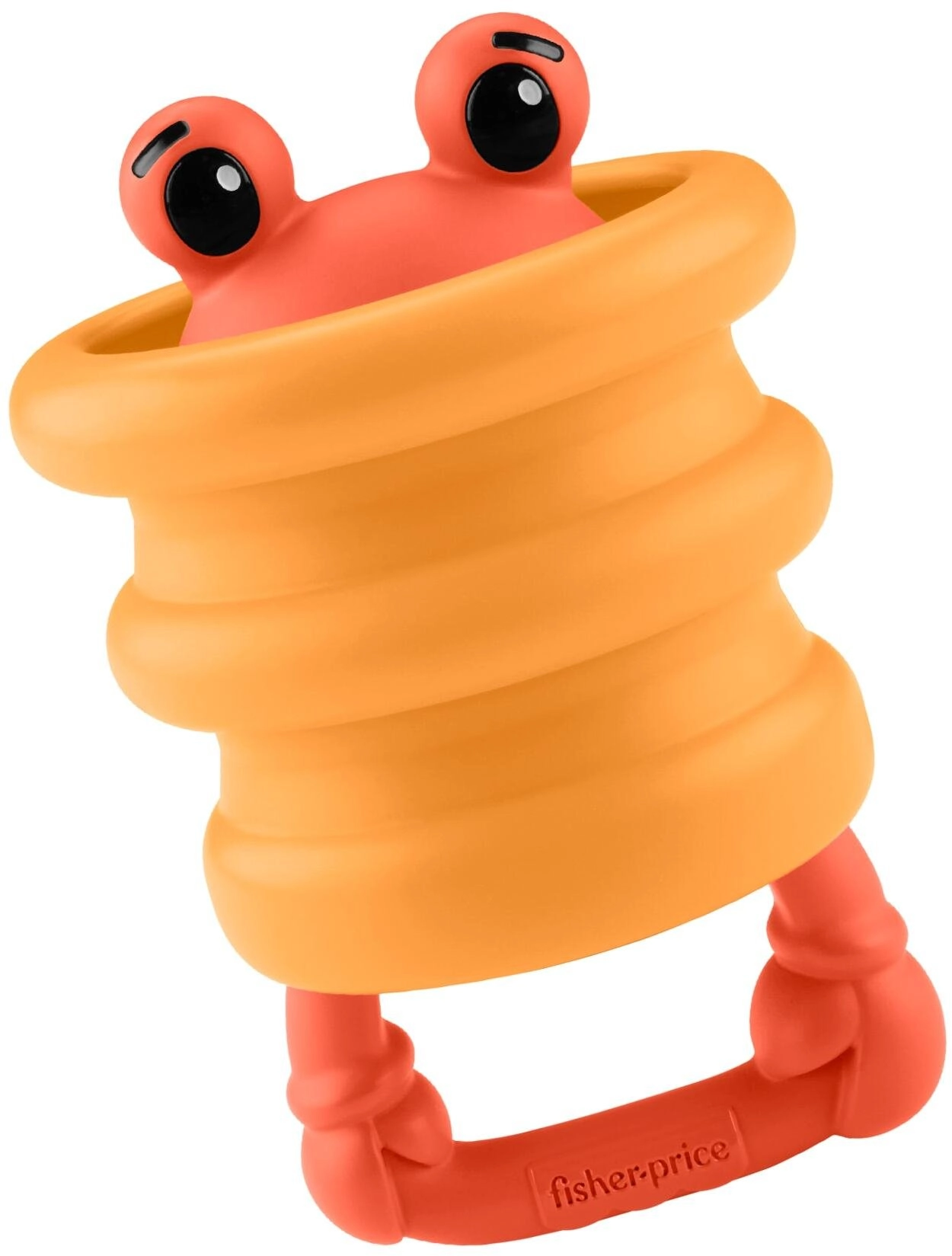 Fisher-Price Squishseas Silicone Crab Rattle  Teether
